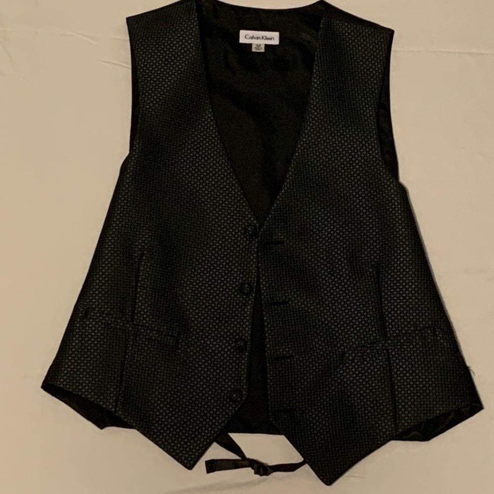Calvin Klein Luxury Black/Dark Gray Vest M